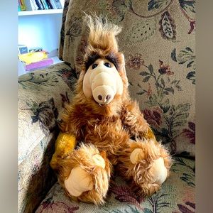 Vintage 1986 Plush 18" ALF Stuffed Animal Doll Toy Alien Productions Coleco